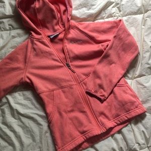 Girls pink Columbia fleece jacket💕